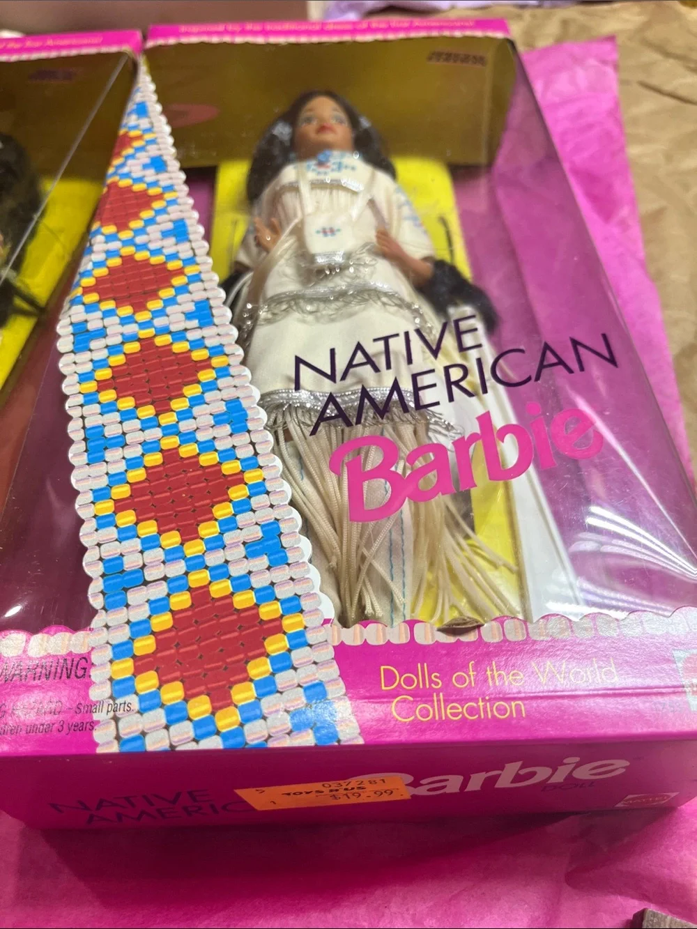 1992 Special Edition Native American Barbie Dolls of the World Collection NRFB